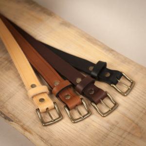 ceintures cuir fabriquée en france