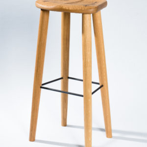 tabouret de bar chêne massif