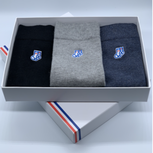 coffret 3 paires de chaussettes pile ou face
