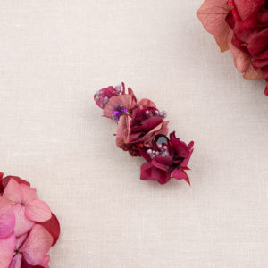 barrette à cheveux fleurs