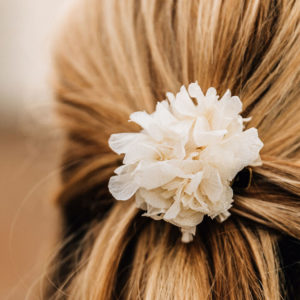 barrette à cheveux fleur