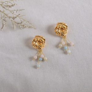 boucles d'oreilles or