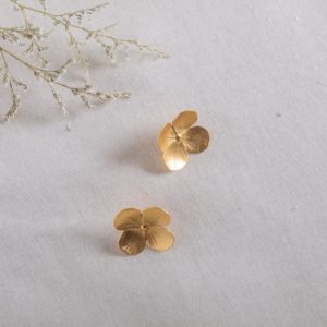 boucles d'oreilles plaqué or