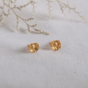 boucles d'oreilles or fin