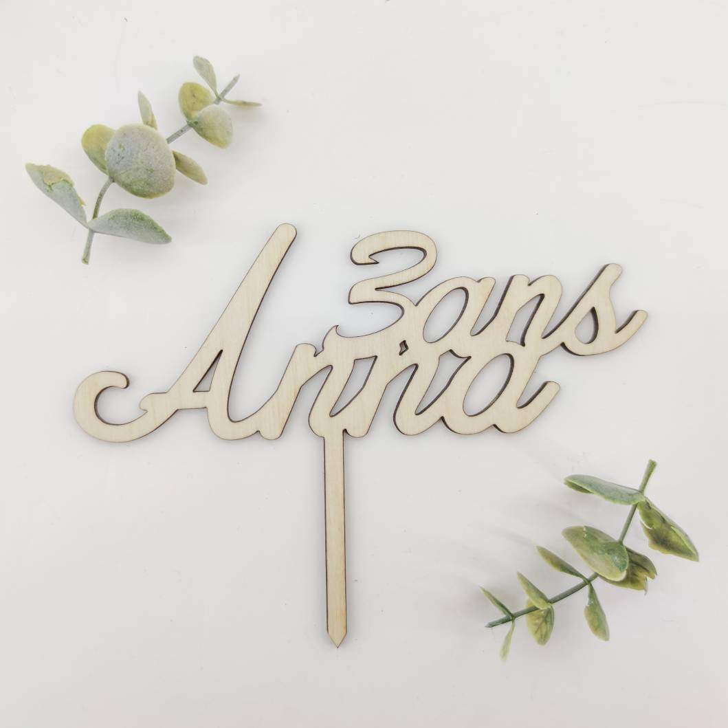 cake-topper-bois-prenom-et-age-anna cake topper bois