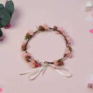 couronne de fleurs enfant