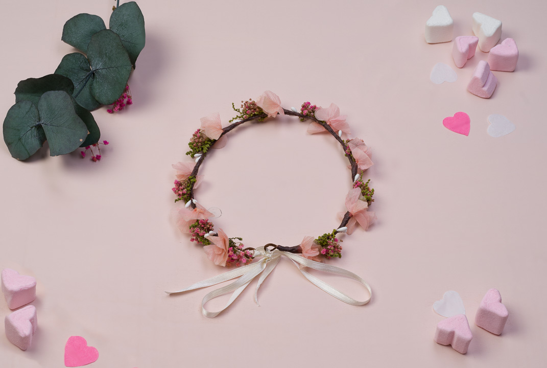 elisa-1 couronne de fleurs enfant