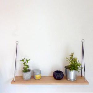 étagère murale chêne massif france