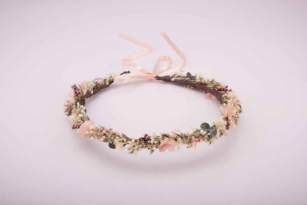 jeanne couronne mariage fleurs