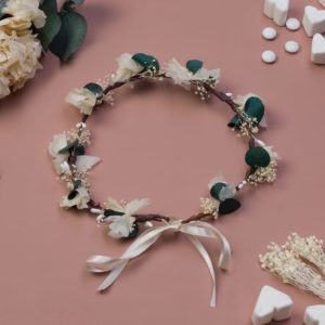 couronne enfant fleurs
