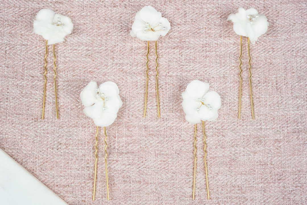 set-de-5-pics-gwendoline-1 pics et barettes à chignon mariage